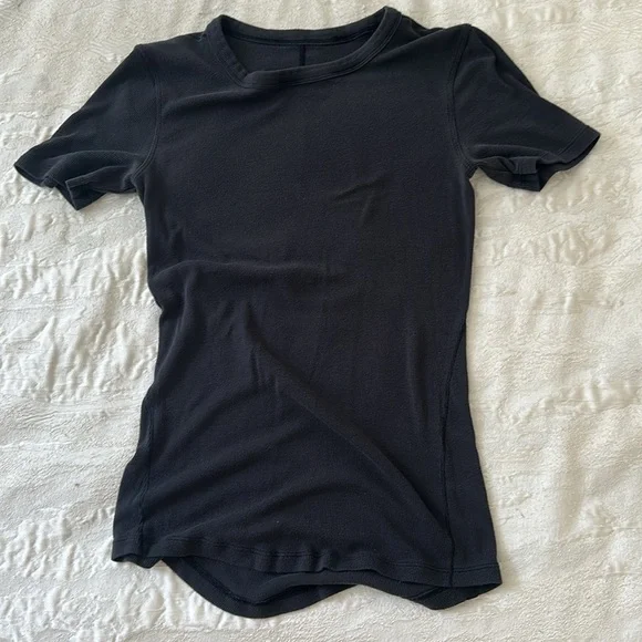 Hold Tight Short-Sleeve Shirt Black Top - Picture 2 of 8